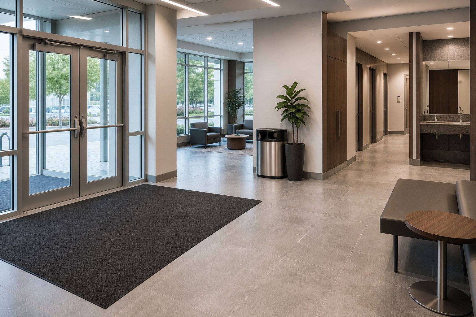 High-Traffic Facilities janitorial priorities