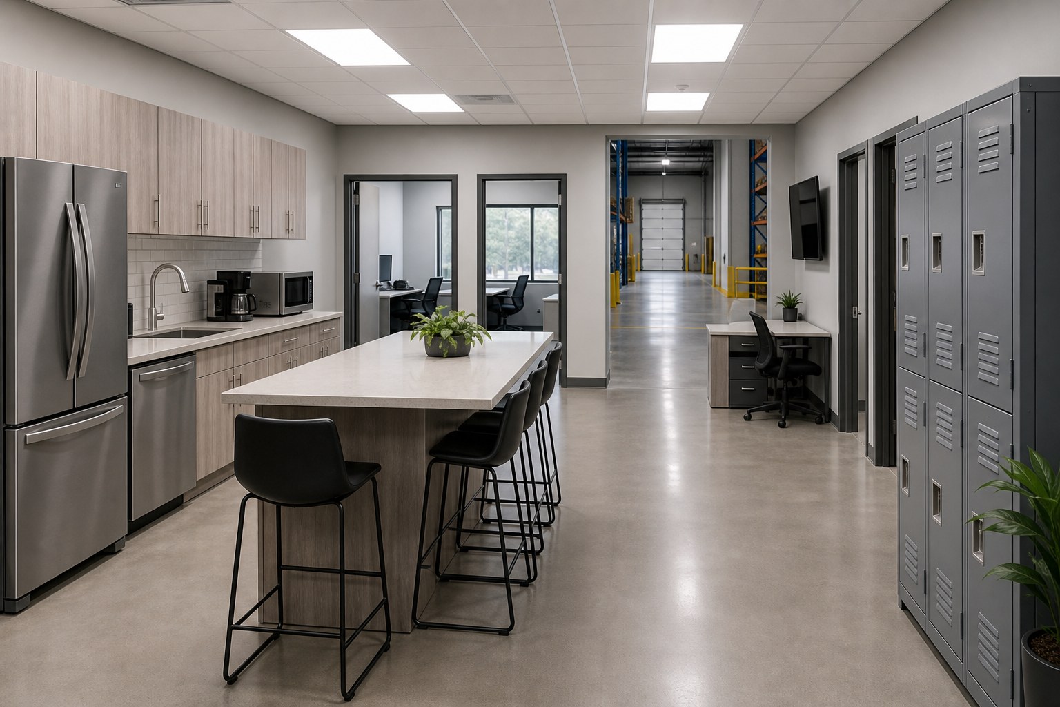 Industrial and Warehouse Offices janitorial priorities