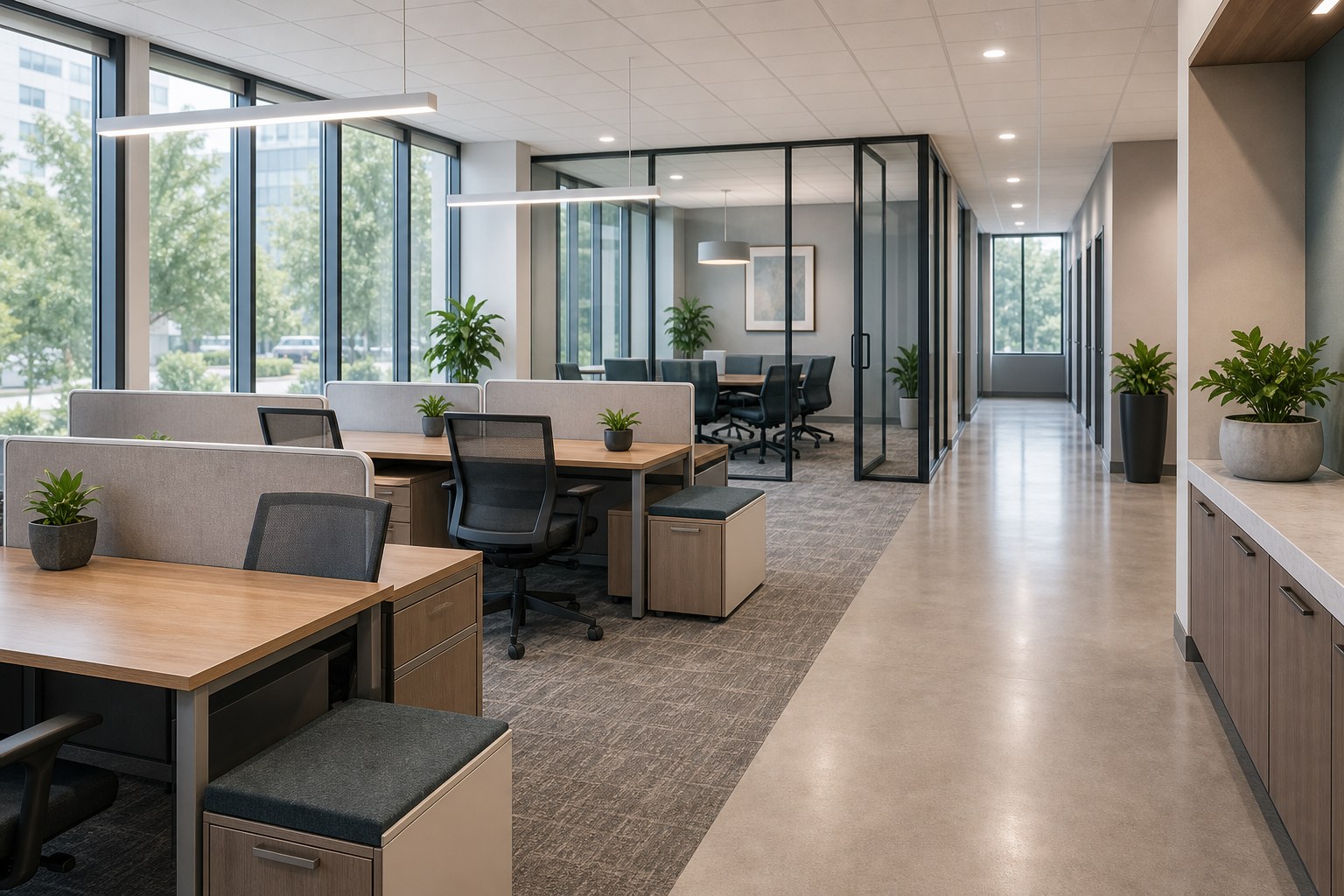 Office Buildings janitorial priorities